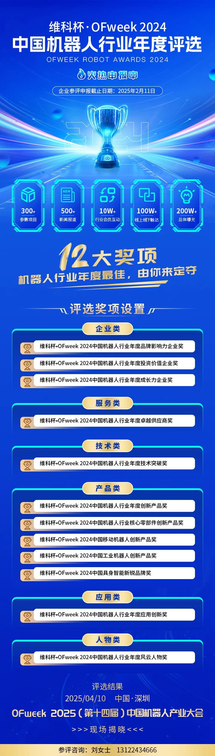申報通道開啟！OFweek2024中國機器人行業年度評選邀您共赴榮耀之約！(圖3)